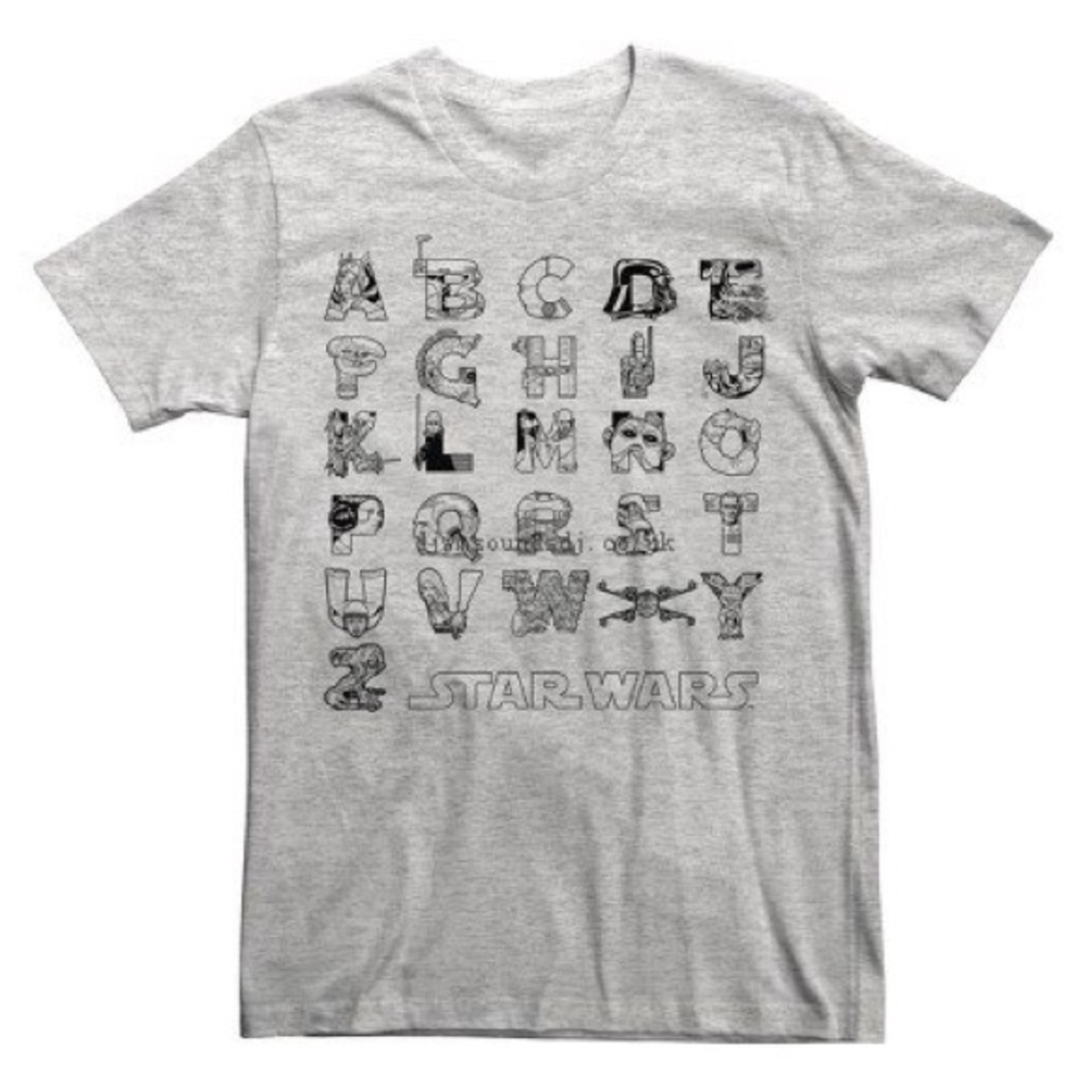 Star Wars A-Z T-shirt
